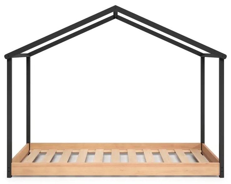 Letto per bambini grigio antracite 90 x 190 cm Arthur - Marckeric