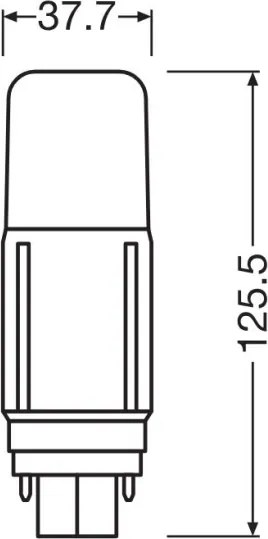Lampadina LED G24d/9,5W/230V 4000K - Osram