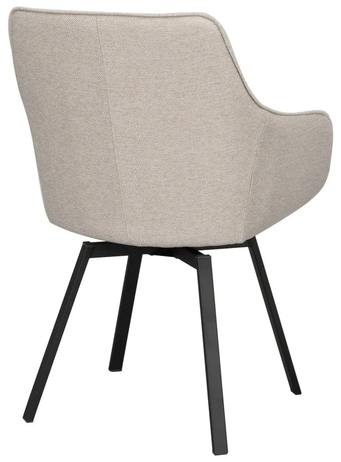 Set di sedie da pranzo beige in imbottito 2 pz Alison – Rowico