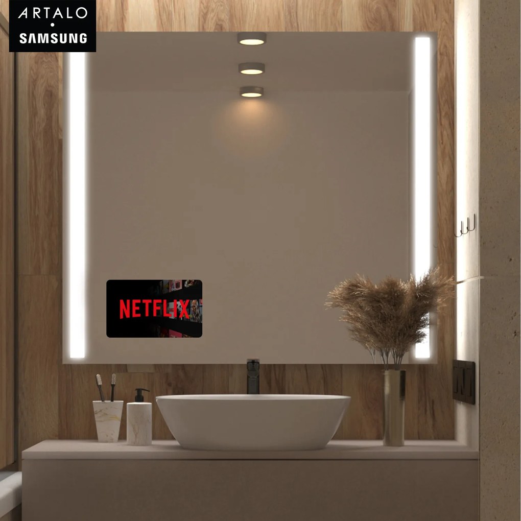 SMART specchio con illuminazione M4 premium + Samsung SmartPanel