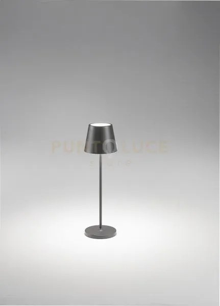 Lampada da tavolo ricaricabile a batterie diva led 2w 3000k cri?80 ...