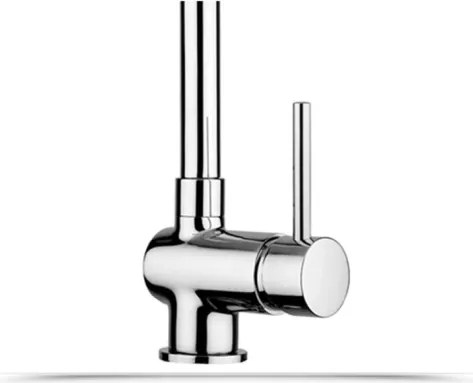 Miscelatore Lavello canna orientabile con Doccetta Estraibile Paffoni Serie Stick Cromato SK185CR