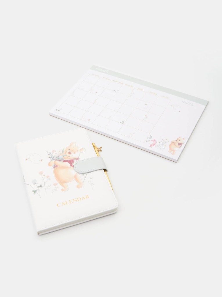 Sinsay - Calendario con penna Winnie the Pooh - nude