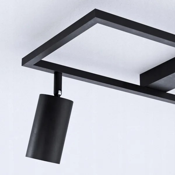 Faretto 3xGU10/30W/230V nero