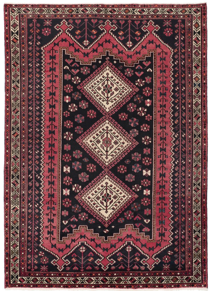 Afshar Tappeto persiano 160x220 (Iran) Annodato A Mano