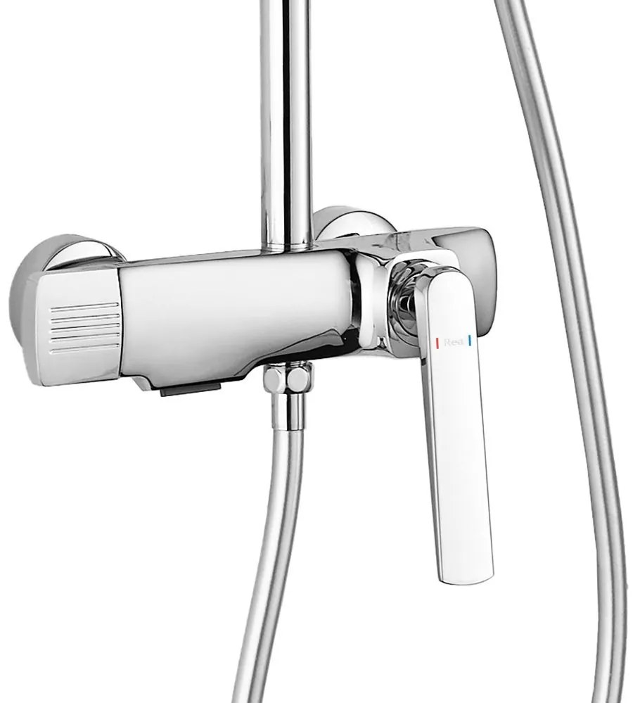 Set doccia REA REBEL CHROME