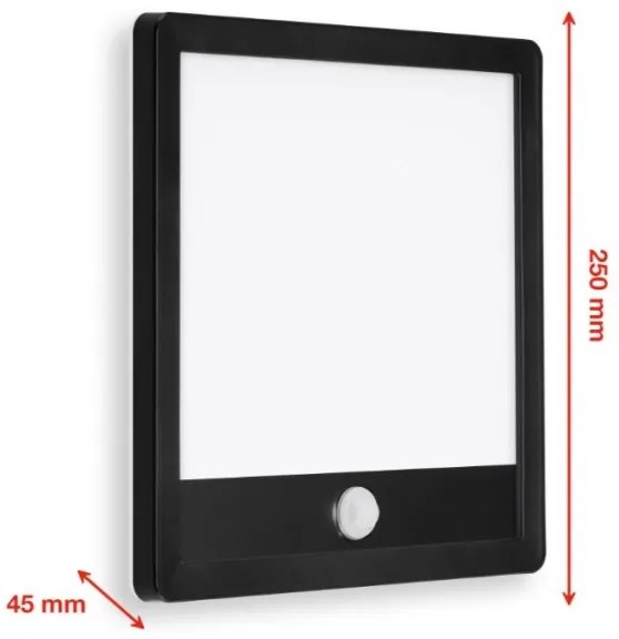 Telefunken 313805TF-LED Lampada esterna LED 15W 230V IP44 con sensore