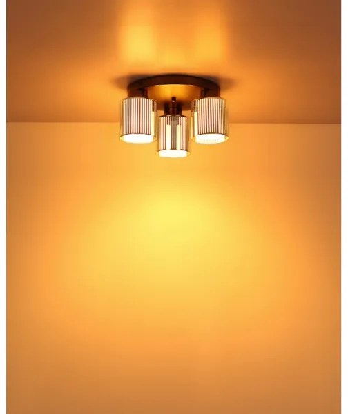 Globo 16056-3D - Plafoniera FELICIA 3xE27/60W/230V Ø 34,5