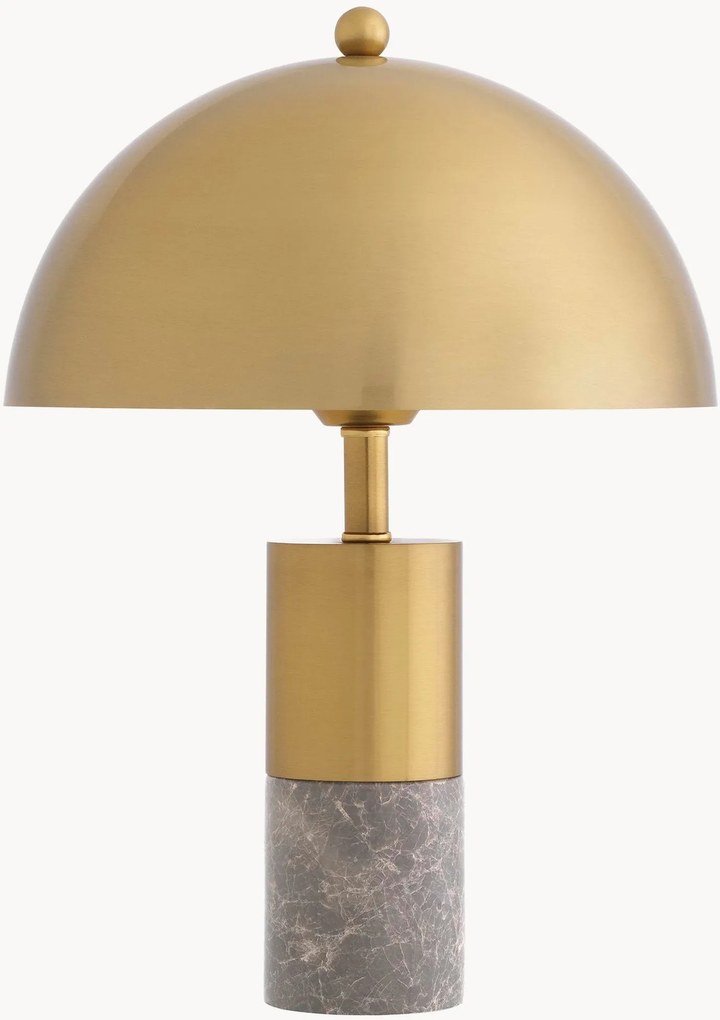 Lampada da tavolo con base in marmo Flair