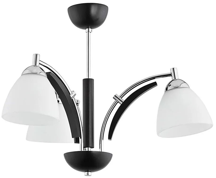 Lampadario a sospensione con supporto rigido MOHITO 3xE27/60W/230V