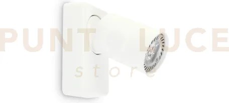 Rudy round applique a parete orientabile 1 luce attacco gu10 lampad...