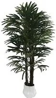 Pianta artificiale Fan Palm 140h 400 foglie con vaso