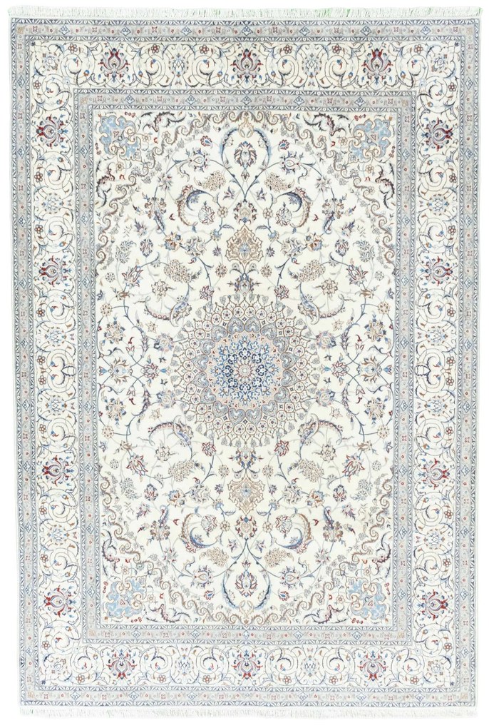 Nain Tappeto 210 x 310 Beige (Iran) Annodato A Mano
