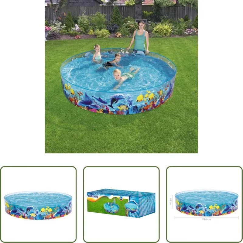 Piscina da giardino - Bestway Piscina Fill 'N Fun Odyssey 244x46 cm