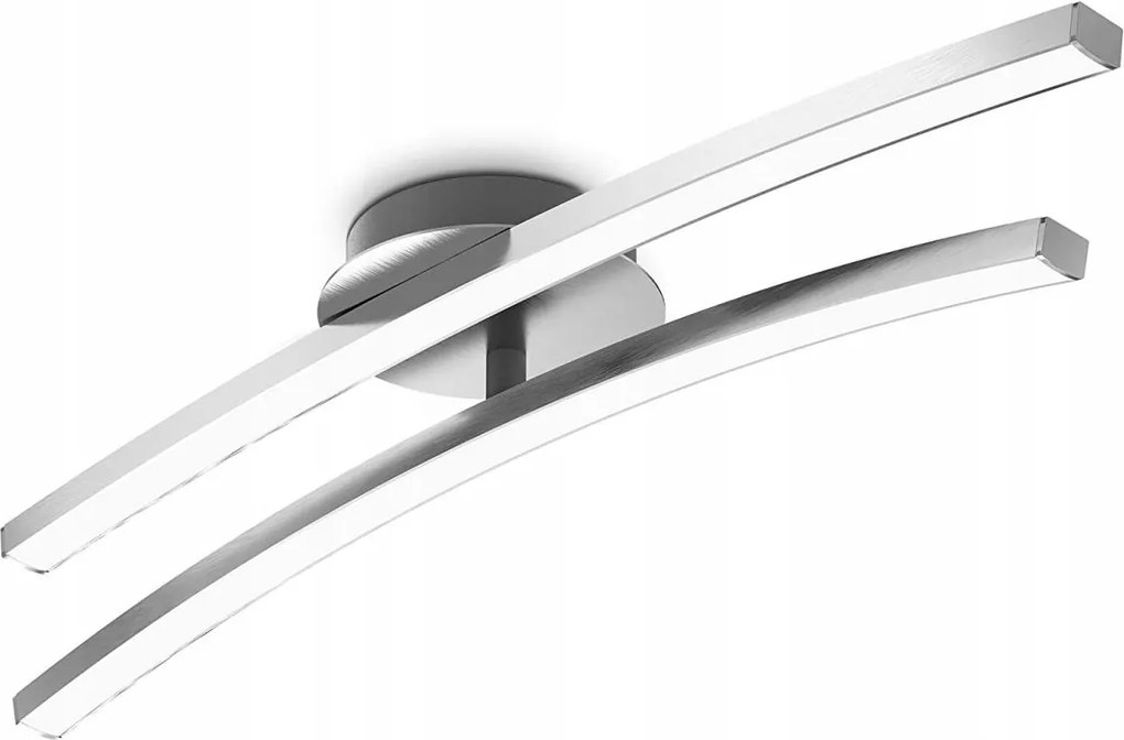 Plafoniera LED 2x LED/6W/230V cromato lucido