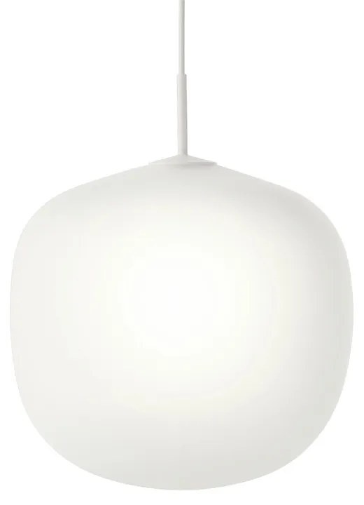 Muuto - Rime Lampada a Sospensione Ø45 Bianco/Bianco Muuto