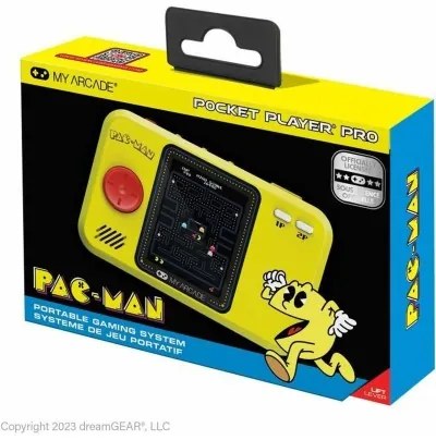 Console Portatile My Arcade Pocket Player PRO - Pac-Man Retro Games Giallo