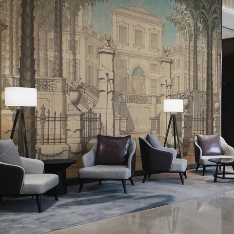 Carta da parati in Fibra di Vetro Palazzo estivo