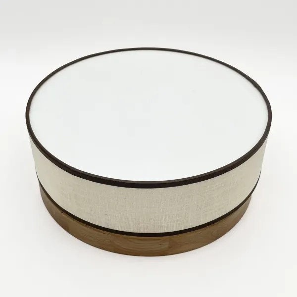 Brilagi - Plafoniera LED da soffitto BELLADONNA LED/20W/230V Ø 30 cm crema/rovere