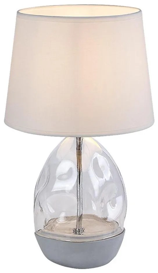 Rabalux 74227 - Lampada da tavolo APOLONIA 1xE27/40W/230V bianco