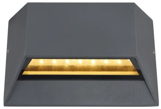 Globo 34175 - Applique a LED da esterno HONNA LED/7W/230V IP54 antracite