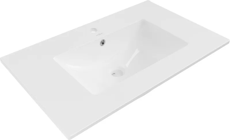 Mexen Atena lavabo incassato nel piano 76 x 46 cm, bianco - 25017500