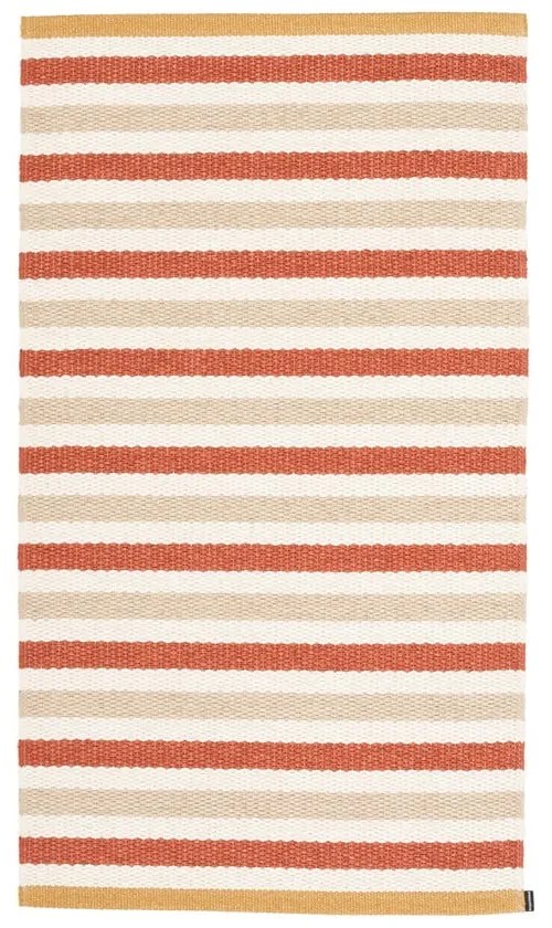 Tappeto da interno/esterno color mattone/color crema 70x120 cm Teo Brick – Pappelina