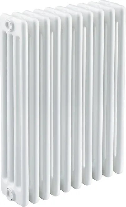 Termosifone in acciaio tubolare 4 colonne 10 elementi interasse 685 mm EQUATION Comby bianco
