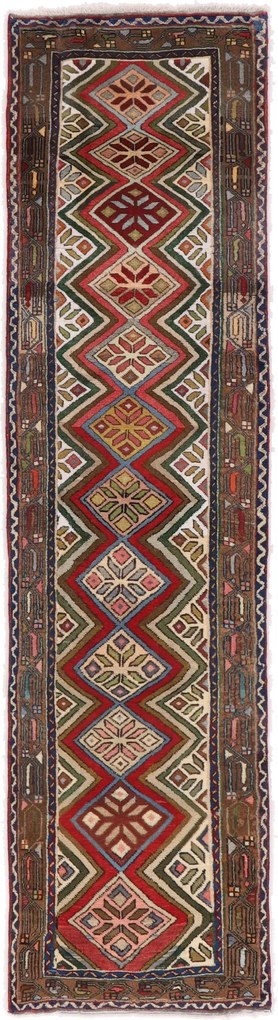 Hamedan Tappeto 70x280 (Iran) Annodato A Mano