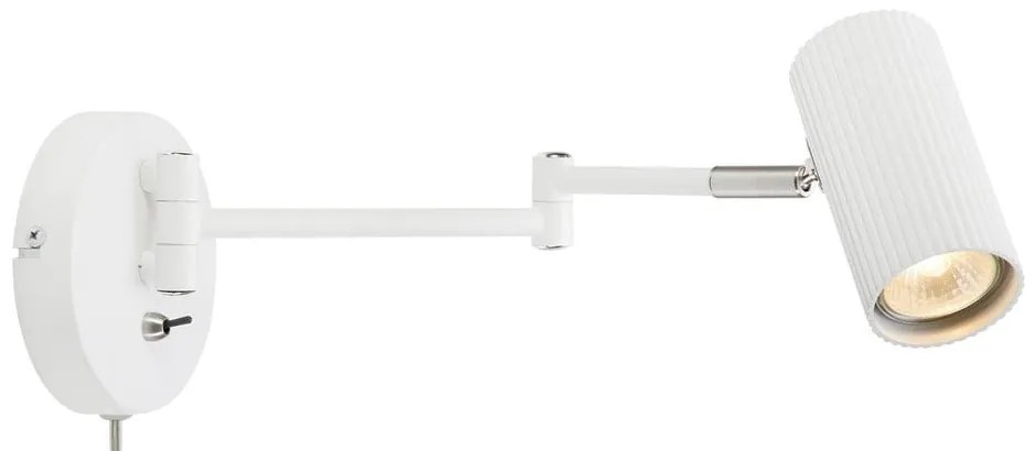 Lampada da parete bianca Costilla - Markslöjd