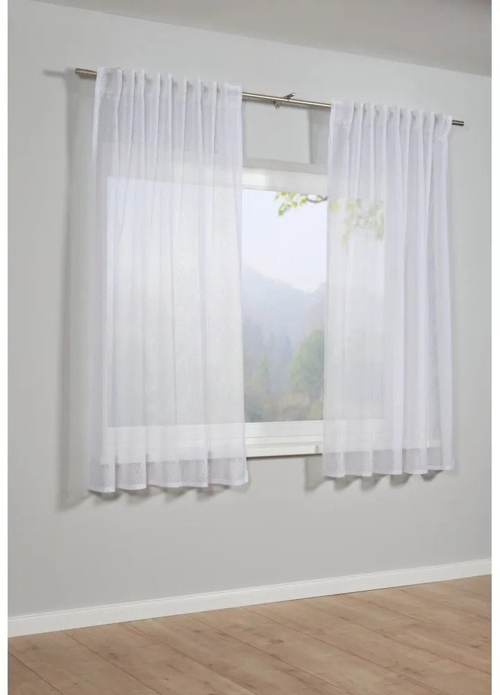 Tenda bianca 175x140 cm Grafik - Gardinia