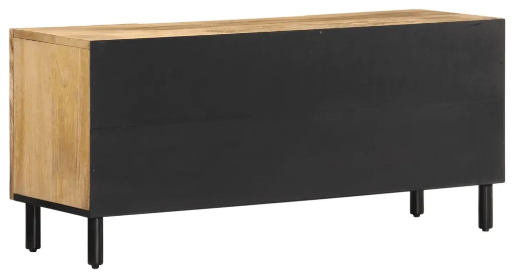 Mobile porta tv 105x33x46cm in legno massello di mango