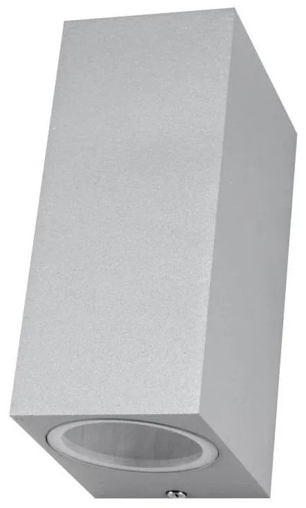 Palnas 66001395 - Applique da esterno HUGO 2xGU10/10W/230V IP44