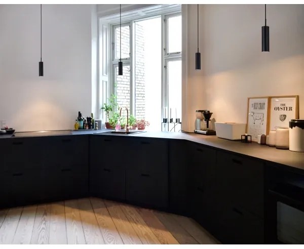 DFTP by Nordlux - Lampada a sospensione su cavo MIB 1xGU10/8W/230V nero