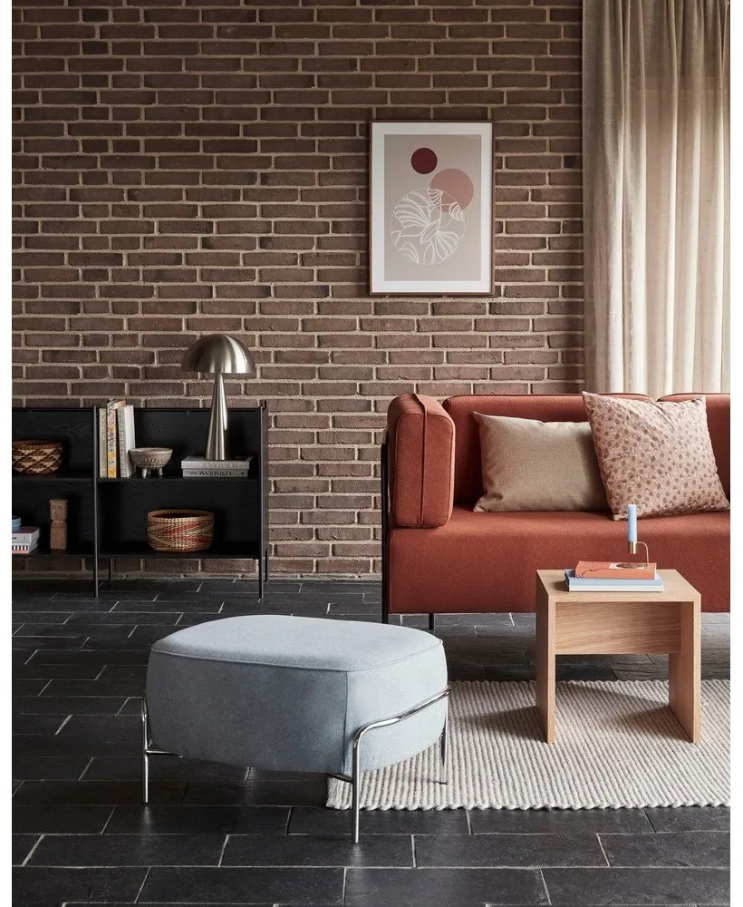 Tavolo pieghevole in legno di quercia Less, 40 x 40 cm - Hübsch