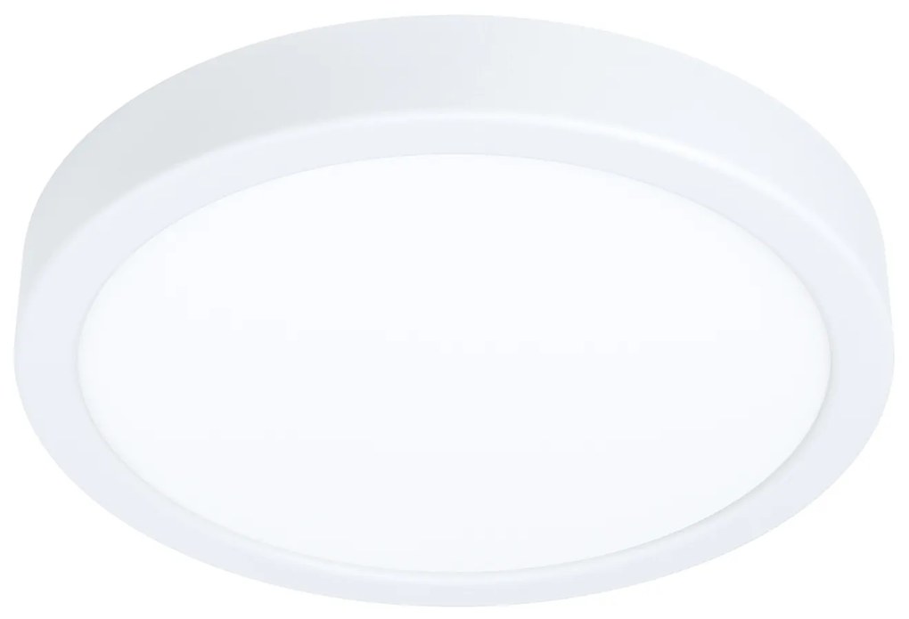 Plafoniera Moderna Fueva 5 Acciaio Bianco Led Integrato 17W 4000K Ip20