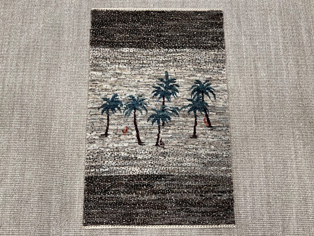 Loribaft Tappeto persiano 100x60 Beige (Iran) Annodato A Mano