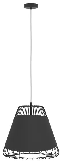 Eglo 49509 - Lampadario a sospensione con filo AUSTELL 1xE27/60W/230V