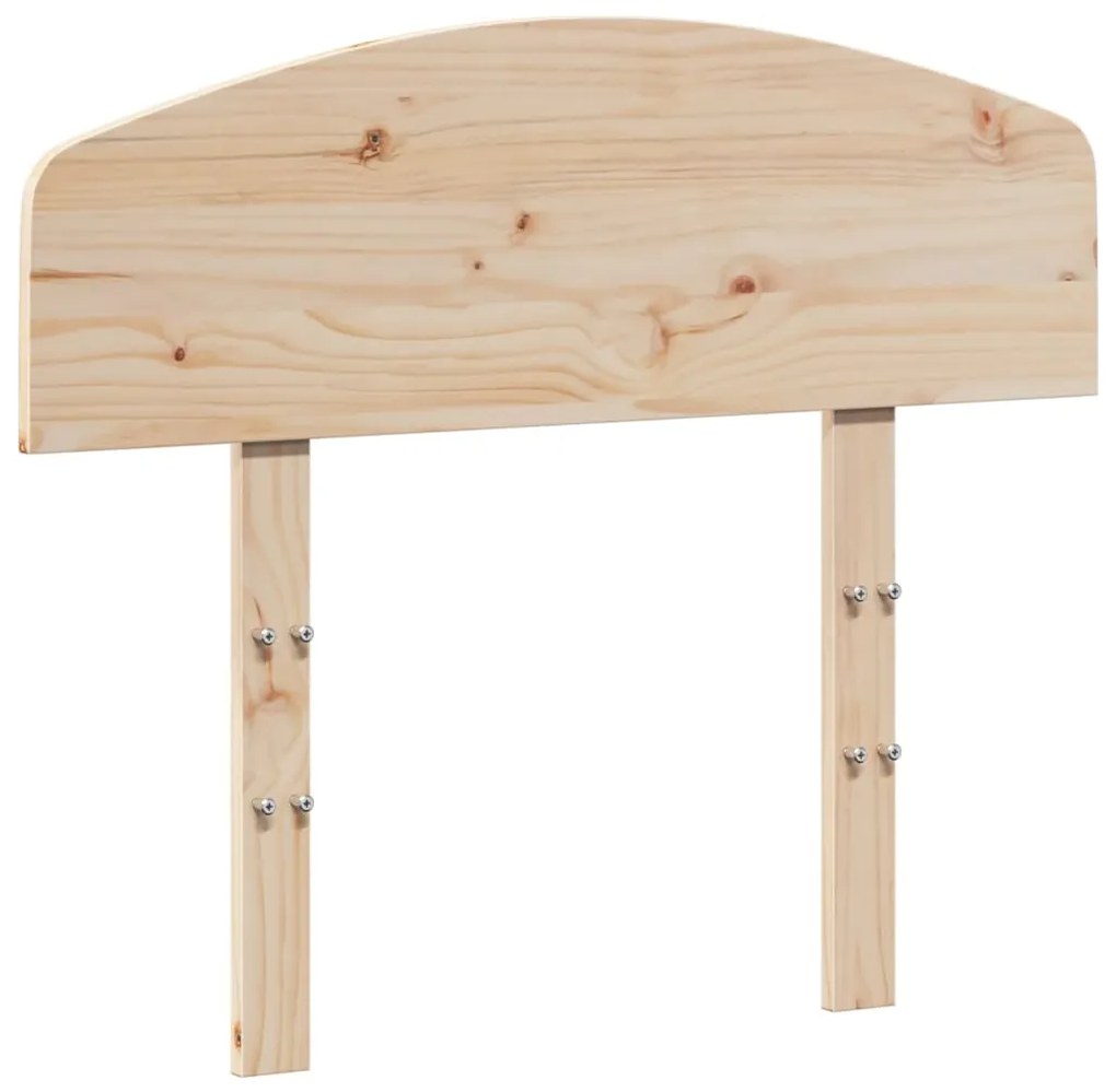 Testiera 100 cm in legno massello di pino