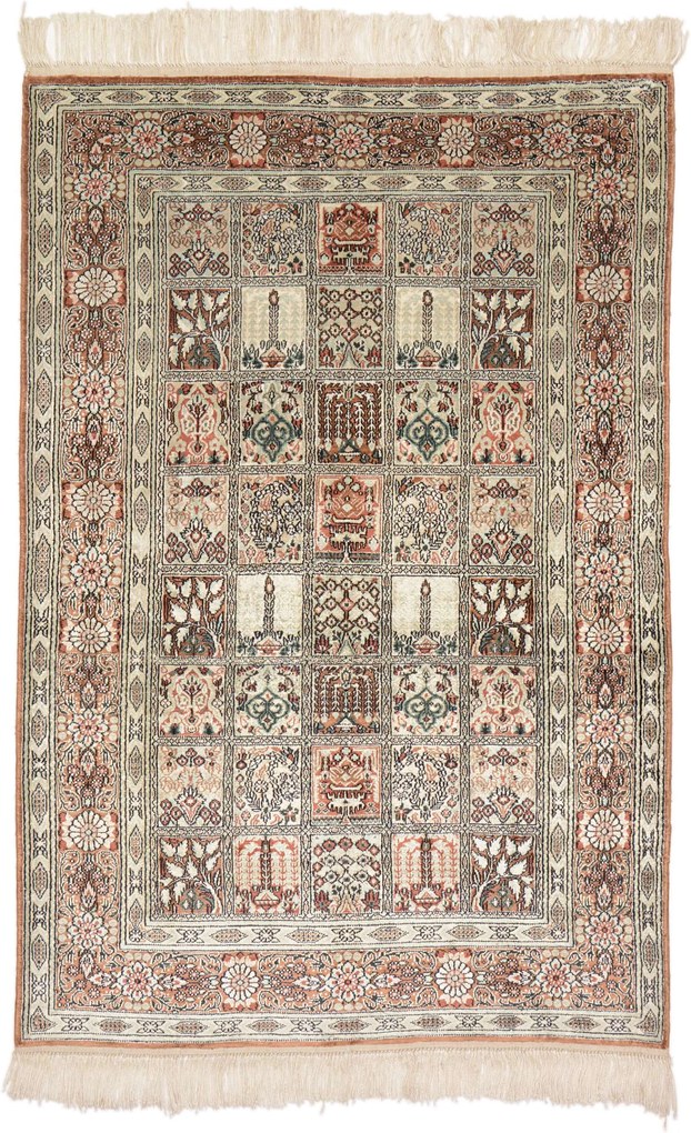 Ghom Tappeto 120x80 (Cina) Annodato A Mano