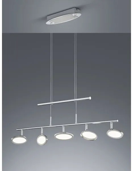 Trio - Lampadario LED a sospensione con filo DUELLANT 5xLED/4,3W/230V