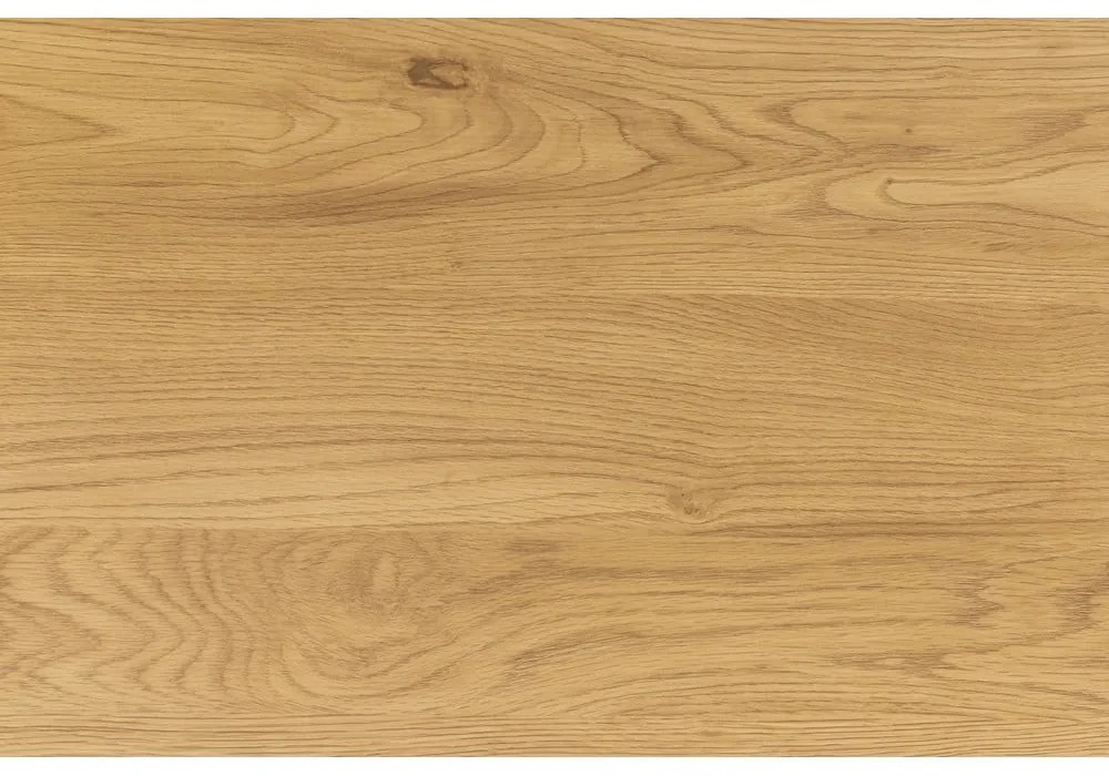 Tavolino con piano in rovere decorato in colore naturale 60x90 cm Gila - Actona