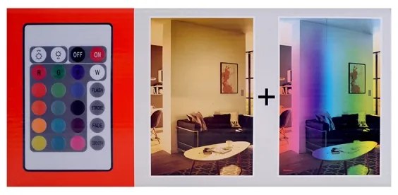 Eglo 75351 - Plafoniera LED RGB dimmerabile ELLA-C 1xE27/7,5W/230V