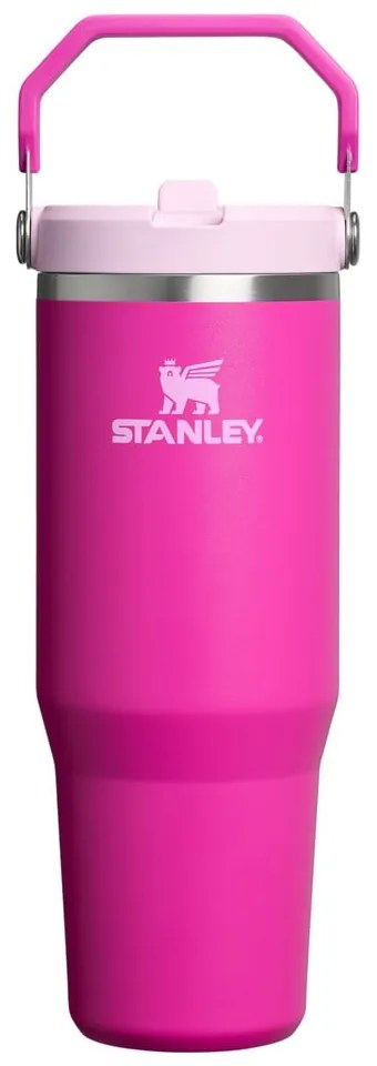 Borraccia termica rosa in acciaio inox 890 ml The IceFlow™ Flip Straw 2.0 Cherry Blossom – Stanley
