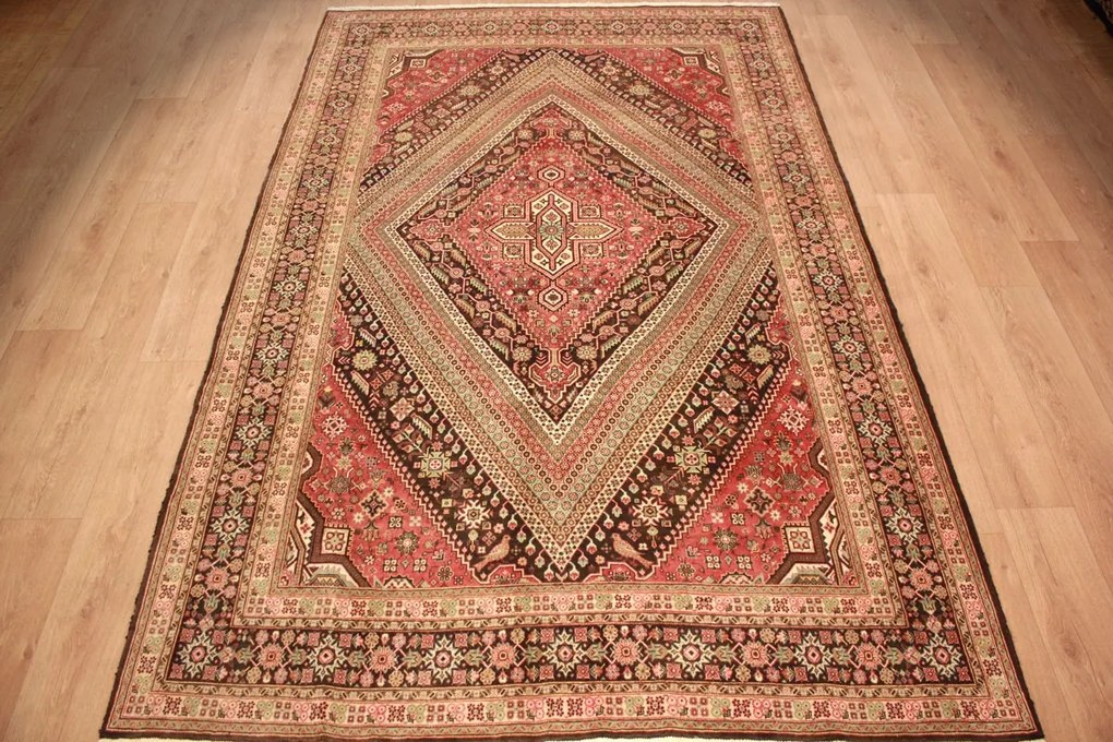 Abadeh Tappeto 190x300 (Iran) Annodato A Mano