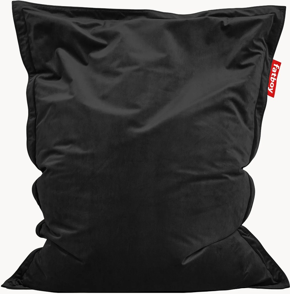 Pouf sacco in velluto Original Slim