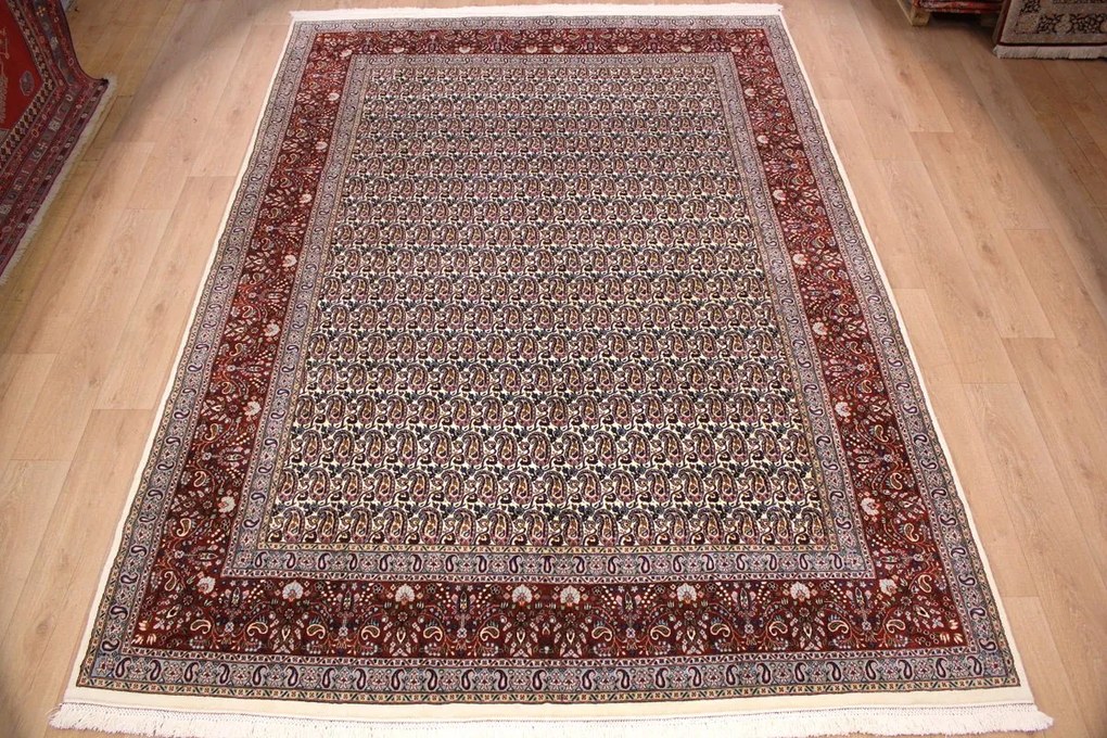 Moud Tappeto 350x250 (Iran) Annodato A Mano