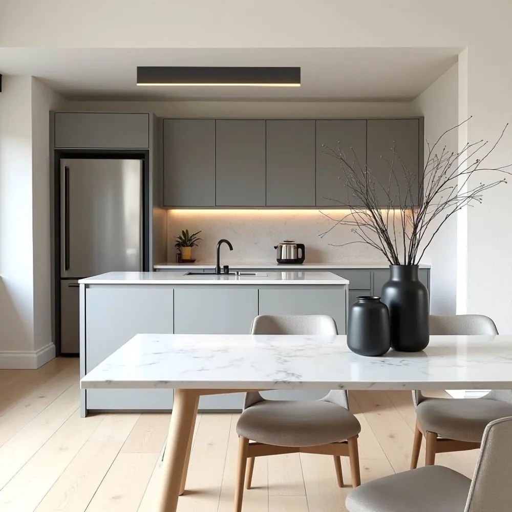 Lampada Lineare LED da Soffitto 42W 120cm Nera con driver Philips Colore Bianco Variabile CCT