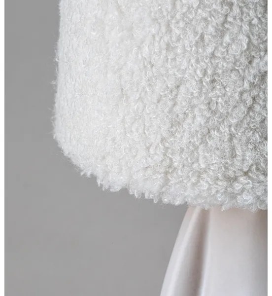 Rabalux 74218 - Lampada da tavolo SMURFY 1xE14/40W/230V bianco