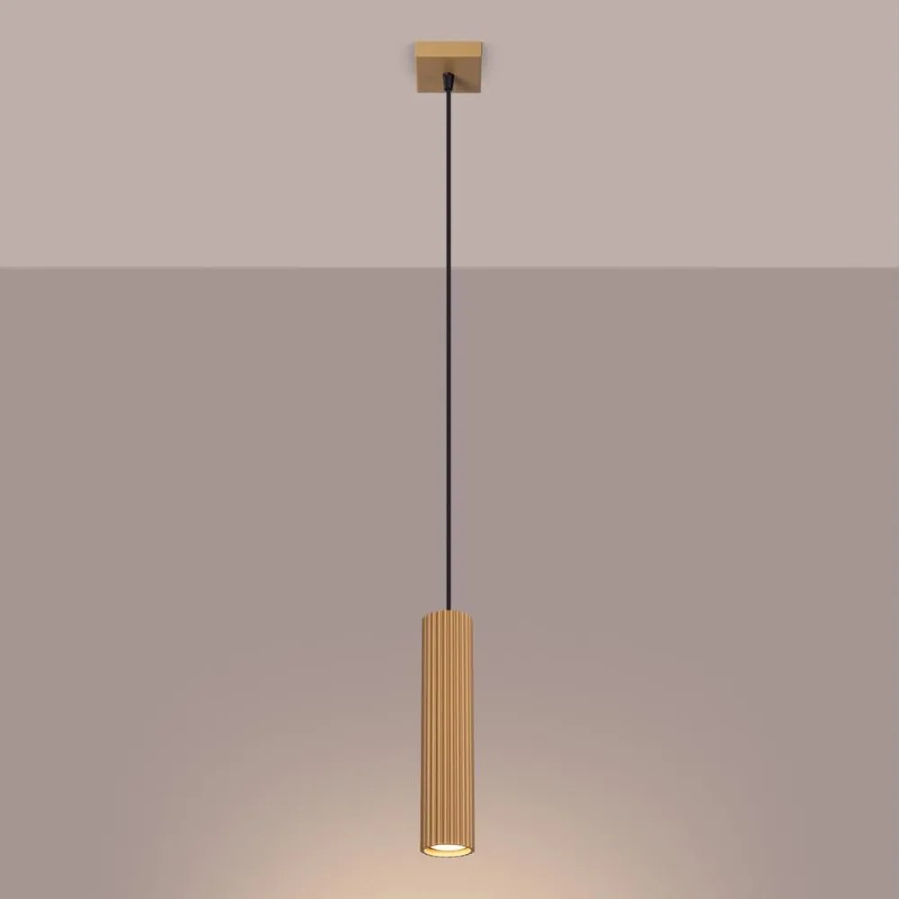 Brilagi - Lampada a sospensione LED su cavo CRESTO 1xGU10/10W/230V oro